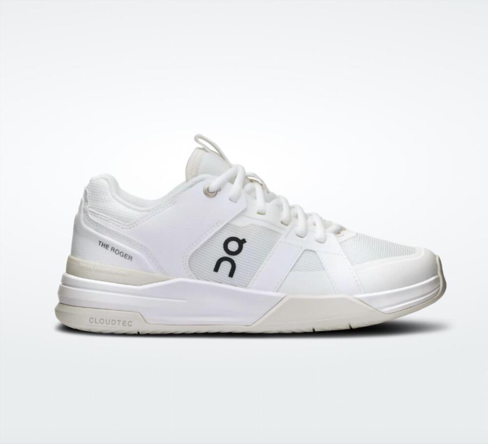 NEW ON women's roger clubhouse pro running shoes in white ice